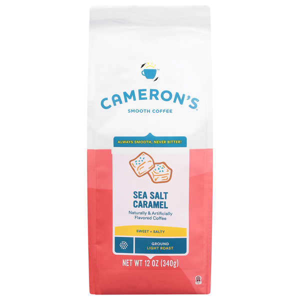 Cameron's Sea Salt Caramel Light Roast Ground Coffee