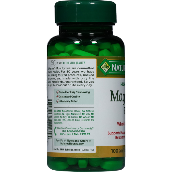 Nature's Bounty Magnesium