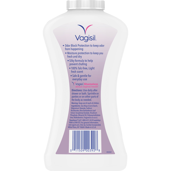 Vagisil Deodorant Powder, 100% Talc Free