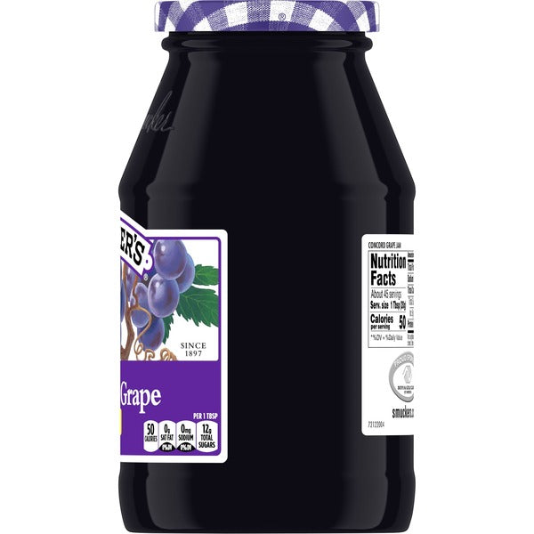 Smucker's Jam, Concord Grape, Value Size