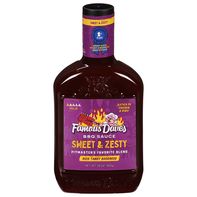 Famous Dave's BBQ Sauce, Sweet & Zesty, Mild️