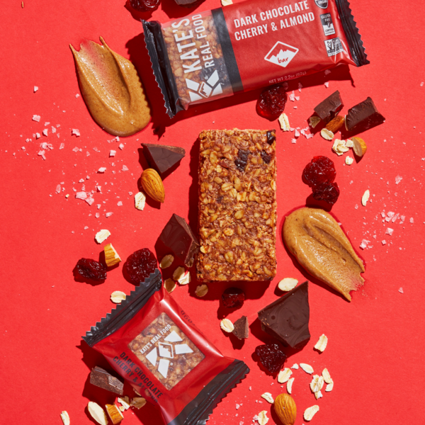 Kate's Real Food Organic Snack Bar, Dark Chocolate Cherry & Almond