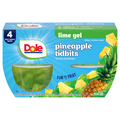 Dole Pineapple Tidbits, Lime Gel
