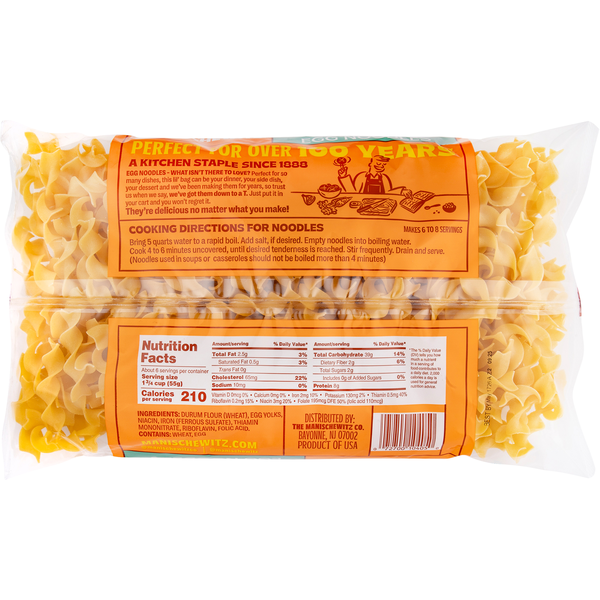 Manischewitz Wide Egg Noodles