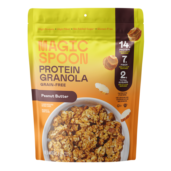 Magic Spoon Grain Free Peanut Butter Protein Granola