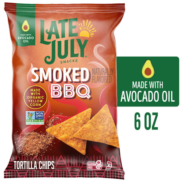 LATE JULY Snacks  Smoked BBQ Tortilla Chips