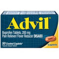 Advil Ibuprofen 200mg Coated Tablets, Pain Relieve...
️