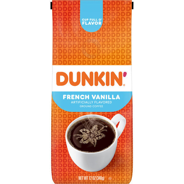 Dunkin' Dunkin’ French Vanilla Artificially Flavored Ground Coffee