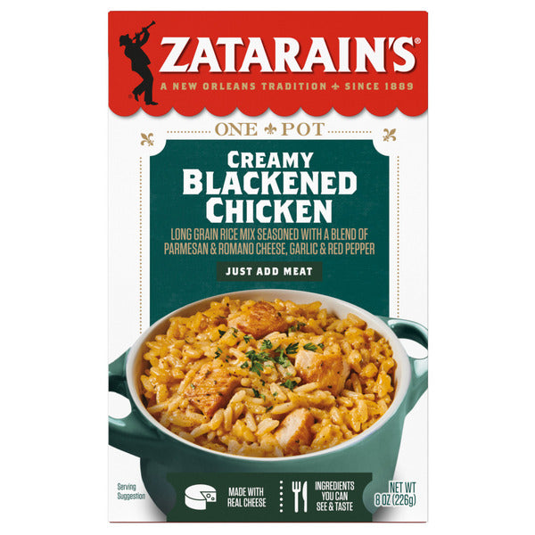Zatarain's Creamy Blackened Chicken Rice Mix