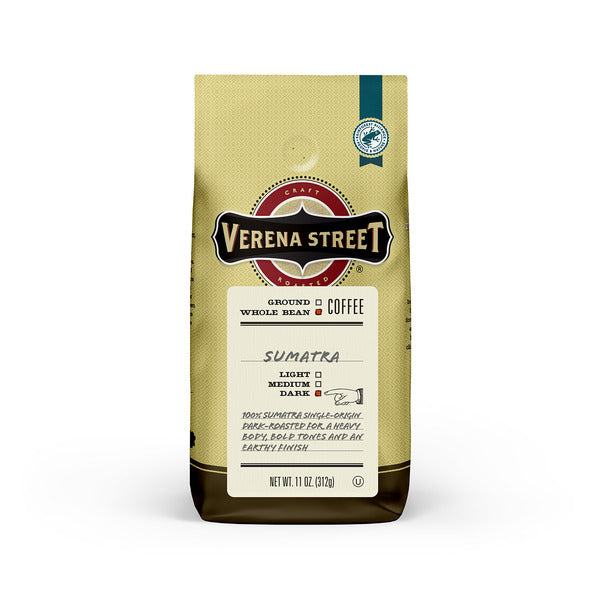 Verena Street Coffee Sumatra Whole Bean Coffee