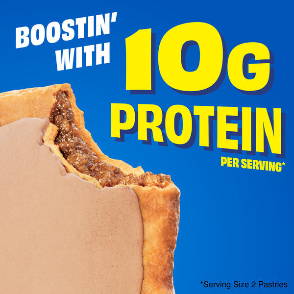 Pop-Tarts Protein Boostin' Brown Sugar Cinnamon Toaster Pastries, 10g Protein, 8 Count