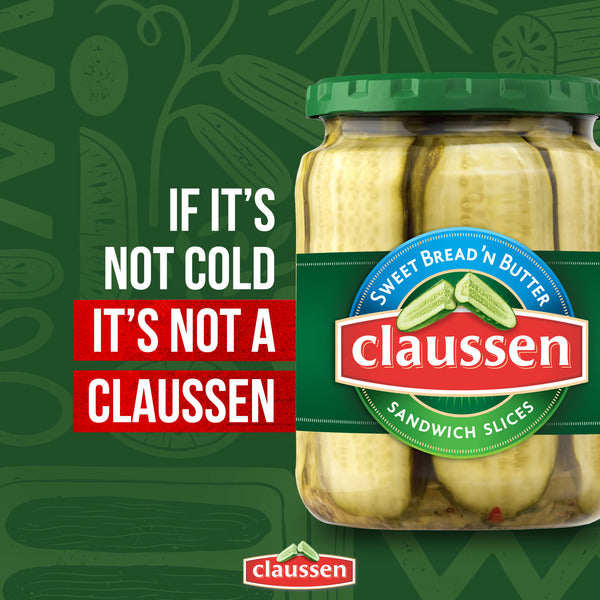 Claussen Sweet Bread N' Butter Sandwich Pickle Slices
