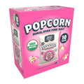 LesserEvil  Organic Popcorn, Snack Pack Box, Himalayan Pink