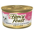 Purina Fancy Feast Grilled Wet Cat Food Salmon and Shrimp Feast in Wet Cat Food Gravy