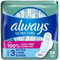 Always Ultra Thin Daytime Pads with Wings, Size 3,...
️