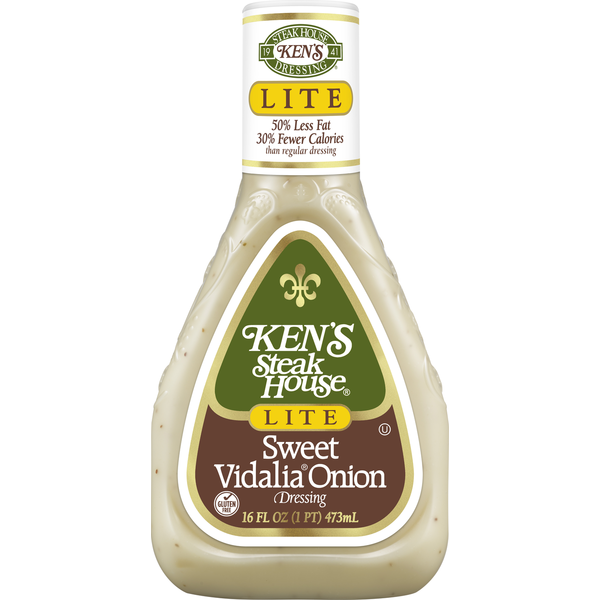 Ken's Steak House Lite Sweet Vidalia Onion Dressing