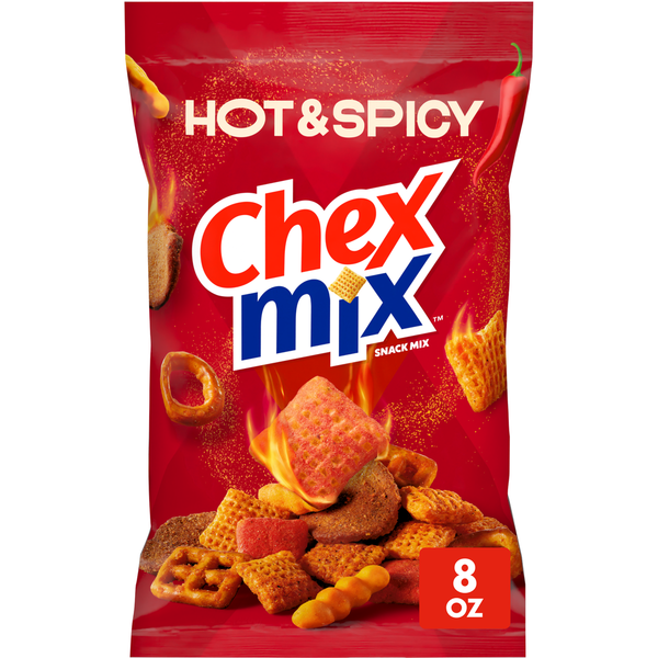 Chex Mix Hot and Spicy Savory Snack Mix