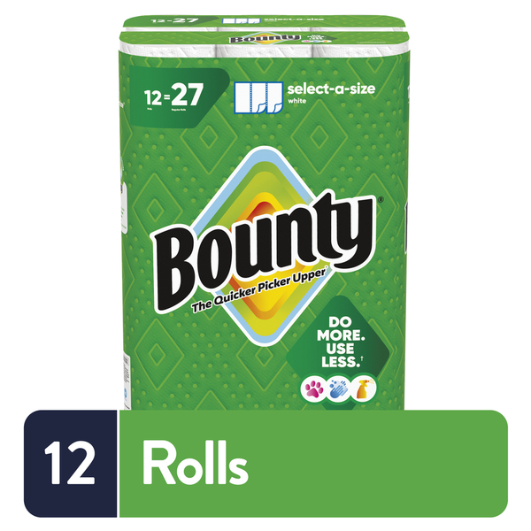 Bounty Paper Towels Select-A-Size