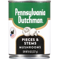 Pennsylvania Dutchman Mushrooms, Pieces & Stems