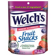 Welch's Fruit Snacks, Berries 'N Cherries️