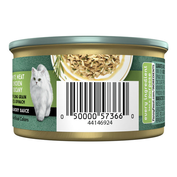 Purina Fancy Feast Wet Cat Food, Medleys White Meat Chicken Tuscany With Long Grain Rice & Greens