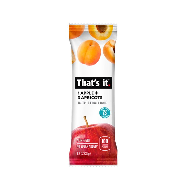 That’s it Apple + Apricot Fruit Bar