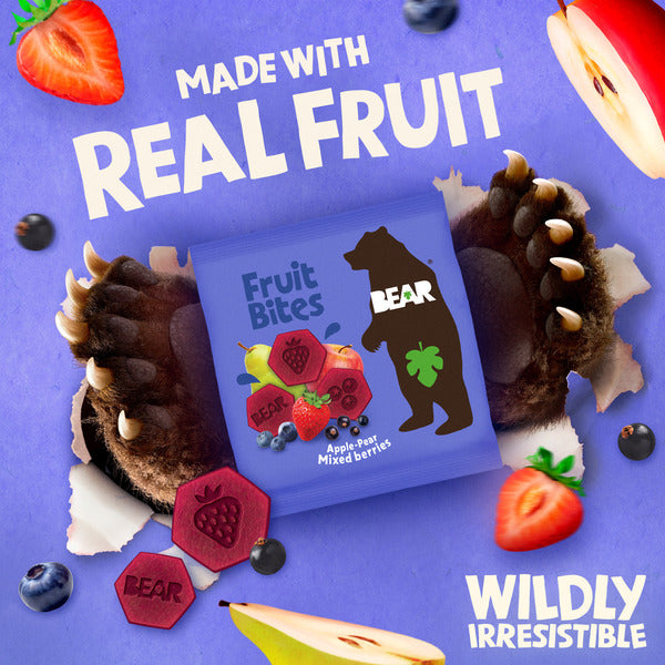 BEAR Fruit Bites, Mixed Berry
