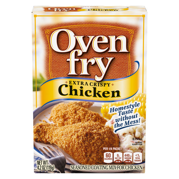 Oven Fry Oven Fry Extra Crispy Chicken Seasoned Coating Mix