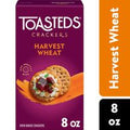 Toasteds Harvest Wheat Crackers, Party Snacks, 8 o...
️