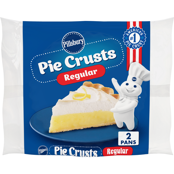 Pillsbury Frozen Ready to Bake Regular Nine Inch Pie Crusts