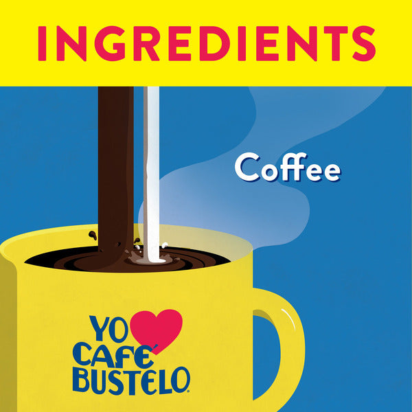 Café Bustelo Decaffeinated Medium-Dark Roast Ground Coffee