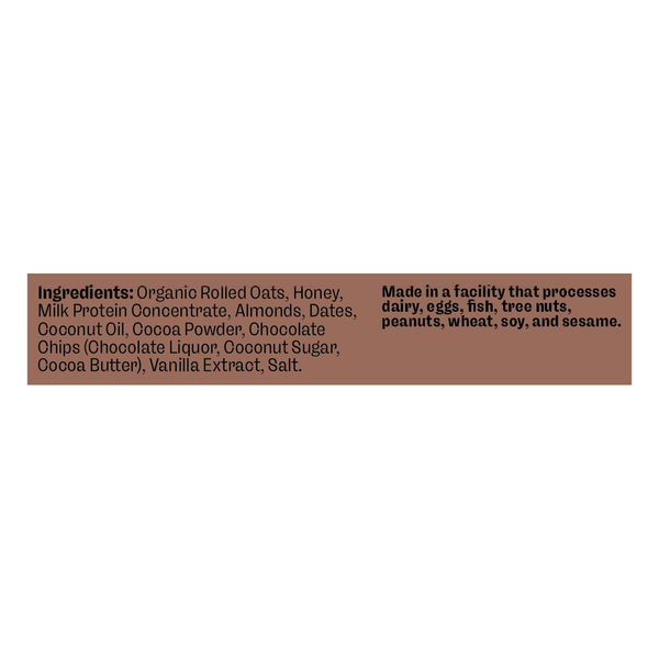 MUSH Double Chocolate Chip Protein Bar