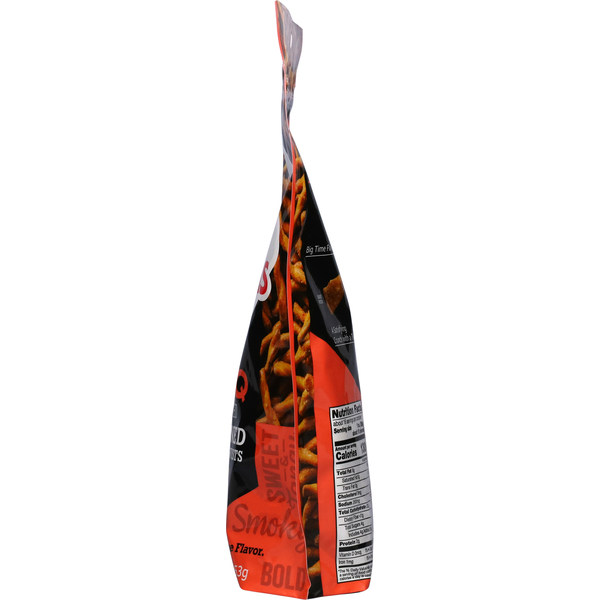 Dot's Homestyle Pretzels Pretzel Twists, Seasoned, BBQ Flavored