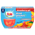 Dole Peaches in Strawberry Gel