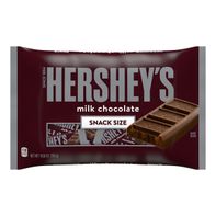 Hershey's Milk Chocolate Snack Size, Candy Bag, 10.35 oz