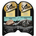 SHEBA PERFECT PORTIONS Wet Cat Food Cuts in Gravy With Sustainable Tuna
