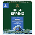 Irish Spring Men's Bar Soap, Moisture Blast