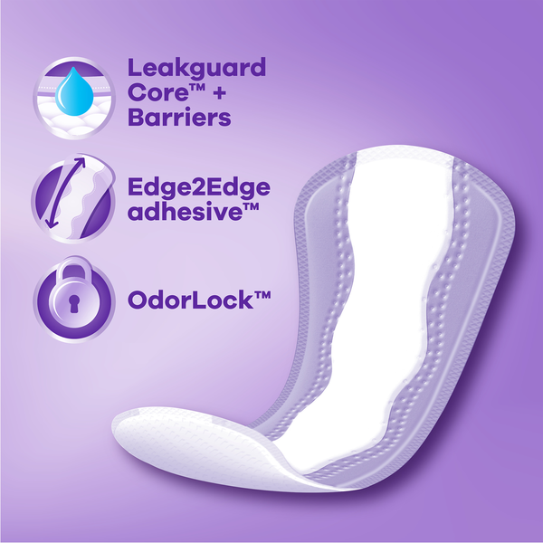 Always Daily Extra Protect Liners, Extra Long Length, Unscented Panty Liners
