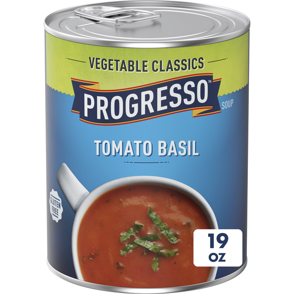 Progresso Vegetable Canned Classic Tomato Basil Soup