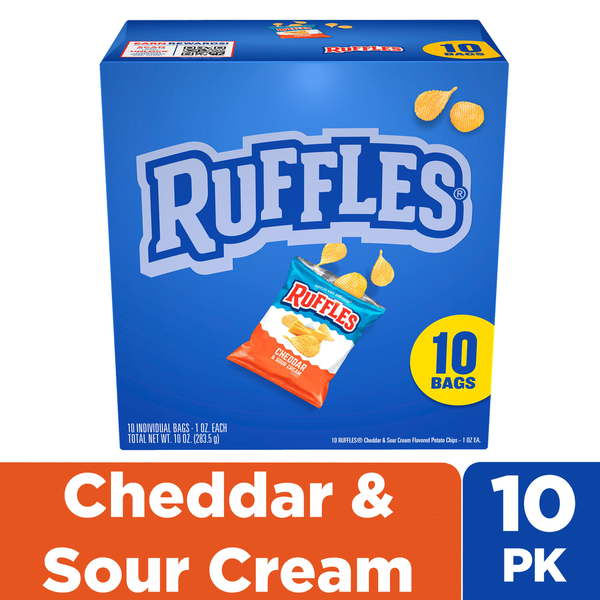 Ruffles Potato Chips Cheddar & Sour Cream