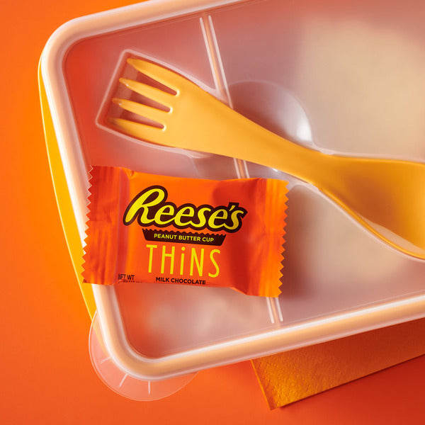 Reese's THiNS Milk Chocolate Peanut Butter Cups, Candy Family Pack, 12.03 oz