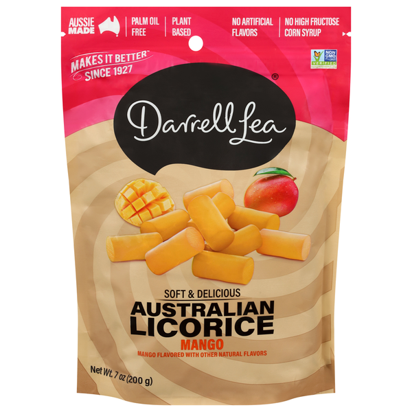 Darrell Lea Soft Eating Liquorice Mango