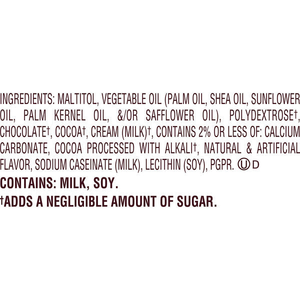 Hershey's Zero Sugar Chocolate Candy Bag, 3 oz