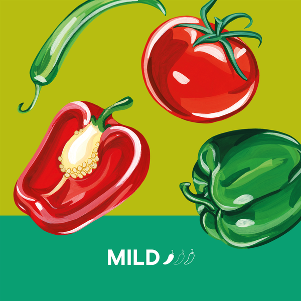 Newman's Own Salsa, Mild, Chunky, Bold Flavor