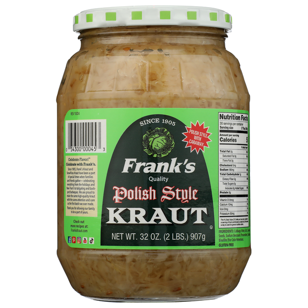 Frank's Kraut Polish Style Kraut
