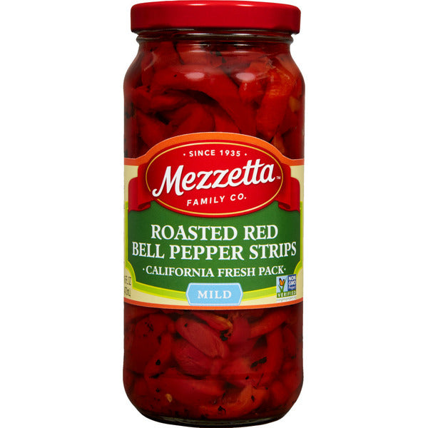 Mezzetta Roasted Red Bell Pepper Strips