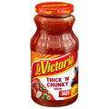 LA VICTORIA Thick & Chunky Hot Salsa, 15.5 OZ