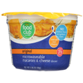 Food Club Original Microwaveable Macaroni & Cheese Dinner