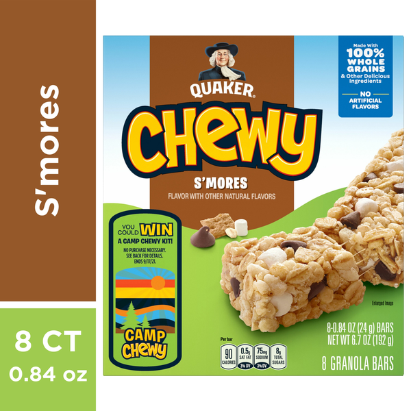 Quaker Granola Bars, S'mores