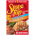 Kraft Stove Top Low Sodium Stuffing Mix for Chicken with 25% Less Sodium